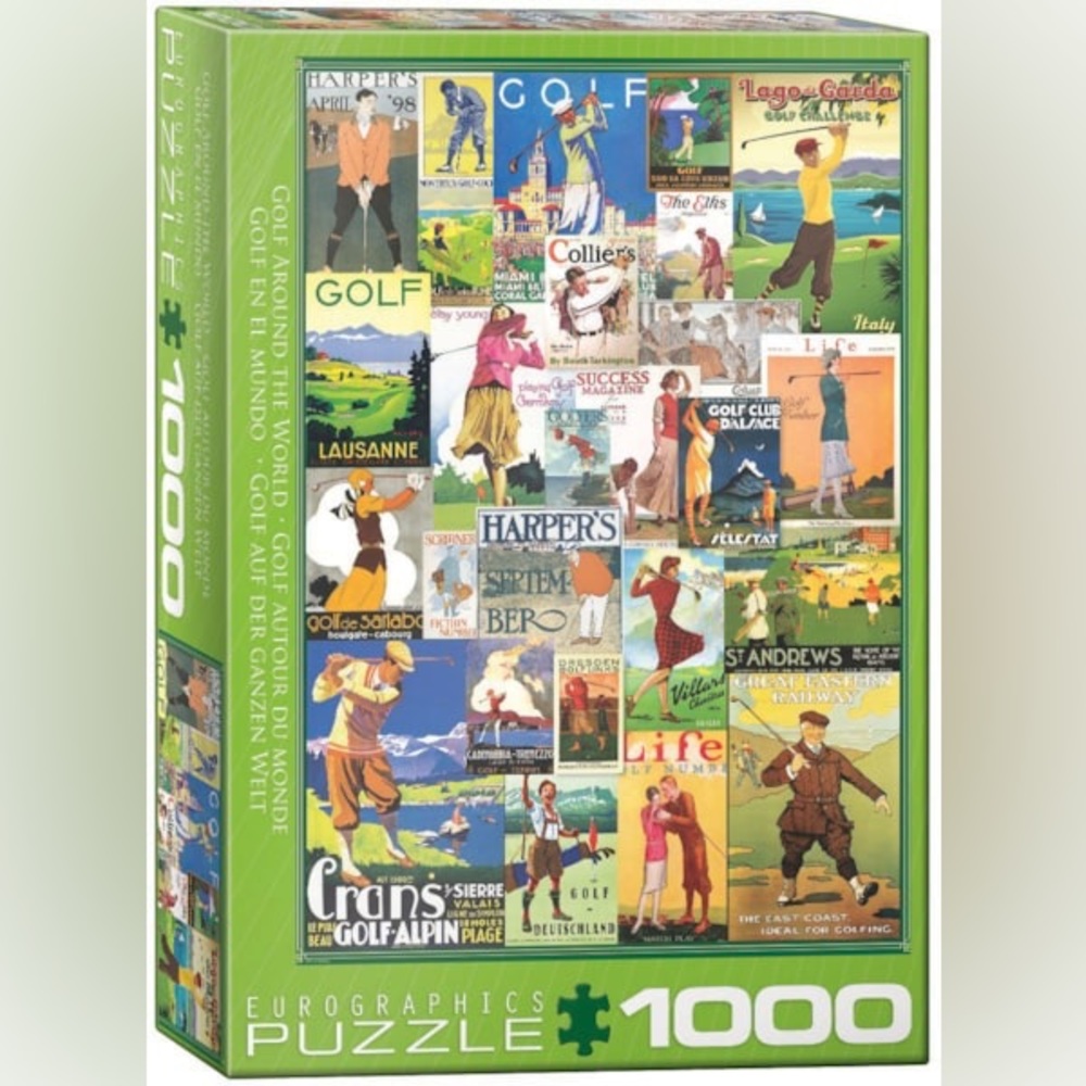 EuroGraphics Golf Around the World 1000-Piece Puzzle